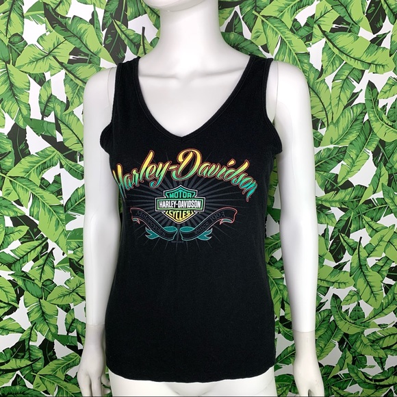 2014 Harley Davidson Women's Tank Top Women's Size S Nags Head North Carolina - Picture 1 of 7